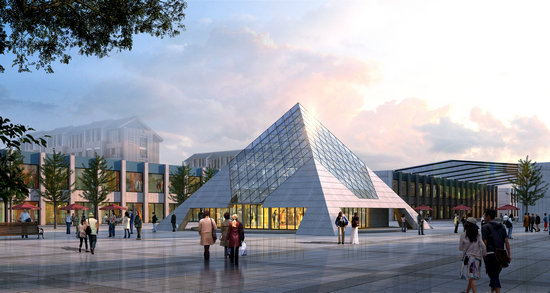 洛阳金字塔网架